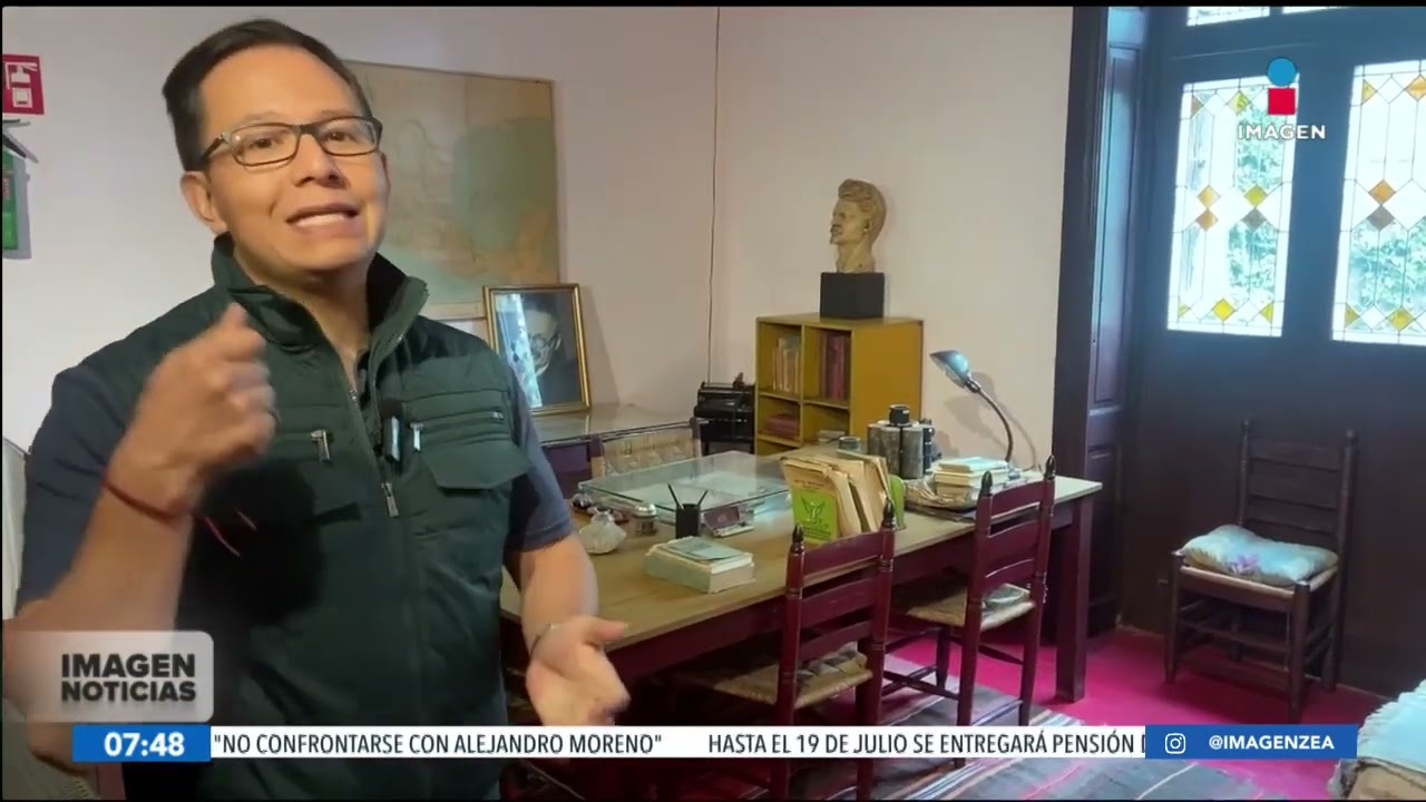 Homenajea la historia en el Museo León Trotsky