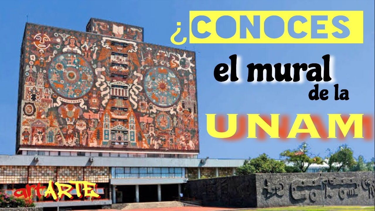 Descubre los murales históricos en la UNAM