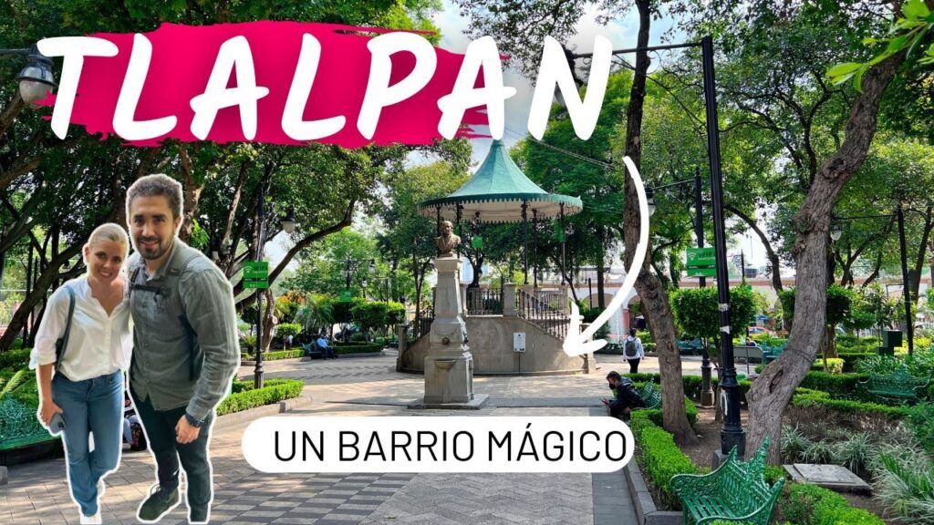 Recorre el tranquilo barrio de Tlalpan
